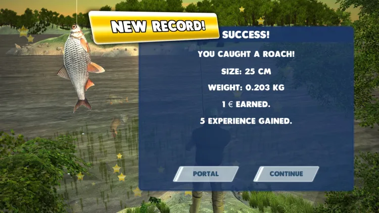 Скриншот 3D Arcade Fishing — 5