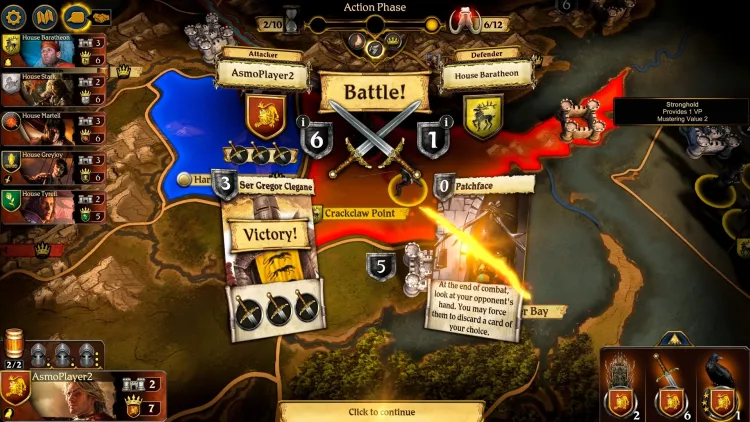 Скриншот A Game of Thrones: The Board Game — 5