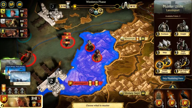Скриншот A Game of Thrones: The Board Game — 6