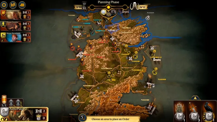 Скриншот A Game of Thrones: The Board Game — 7