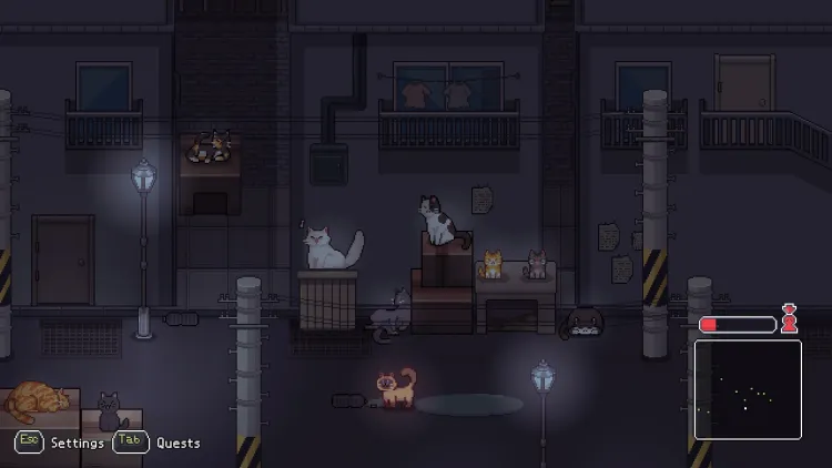 Скриншот A Street Cat's Tale 2: Out side is dangerous — 8