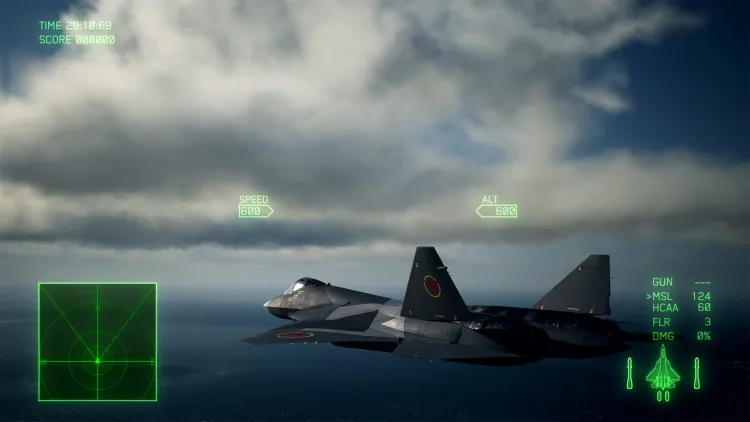 Скриншот ACE COMBAT 7: SKIES UNKNOWN - TOP GUN: Maverick Aircraft Set DLC — 1