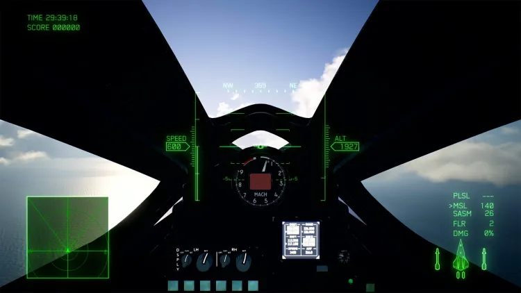 Скриншот ACE COMBAT 7: SKIES UNKNOWN - TOP GUN: Maverick Aircraft Set DLC — 2