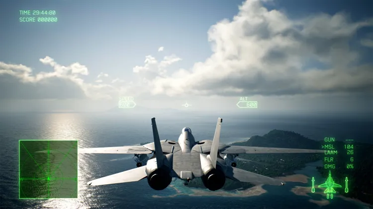 Скриншот ACE COMBAT 7: SKIES UNKNOWN - TOP GUN: Maverick Aircraft Set DLC — 7