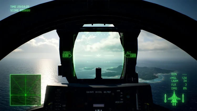 Скриншот ACE COMBAT 7: SKIES UNKNOWN - TOP GUN: Maverick Aircraft Set DLC — 8