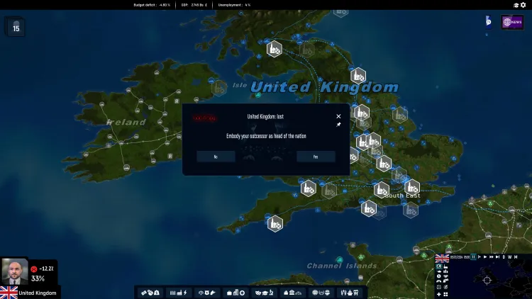 Скриншот Add-on God' N Spy - Geo-Political Simulator 2026 Edition DLC — 2