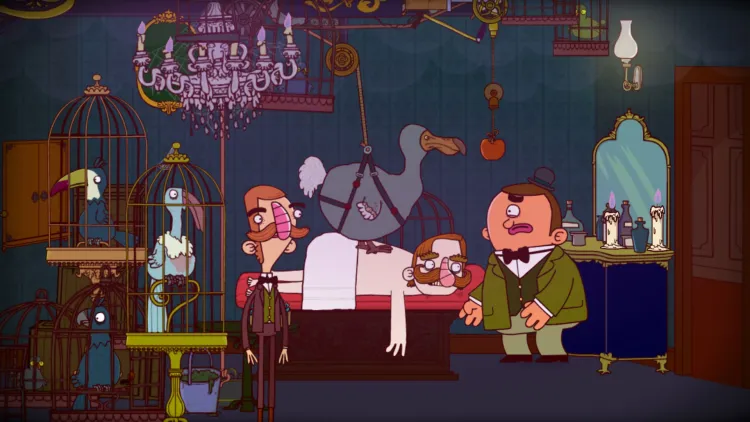 Скриншот Adventures of Bertram Fiddle 1: A Dreadly Business — 1