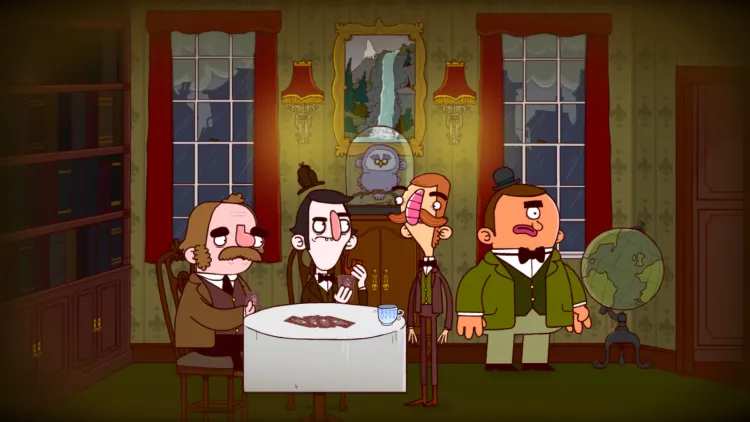 Скриншот Adventures of Bertram Fiddle 1: A Dreadly Business — 4