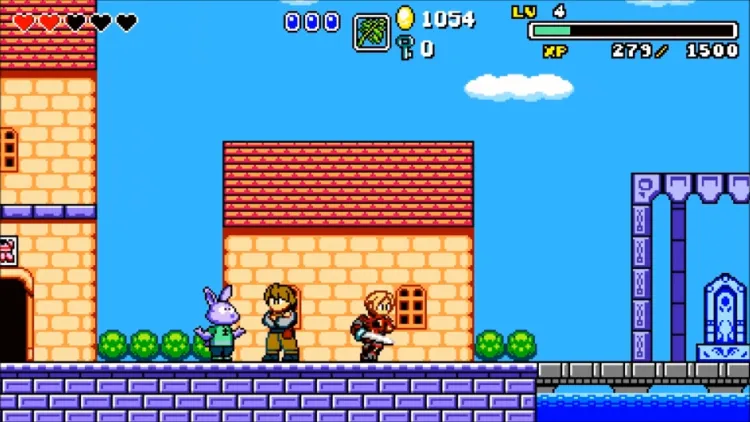 Скриншот Aggelos (Nintendo Switch - Цифровая версия) (EU) — 1