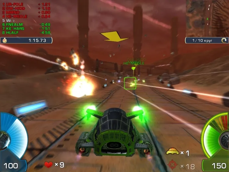 Скриншот A.I.M. Racing — 1