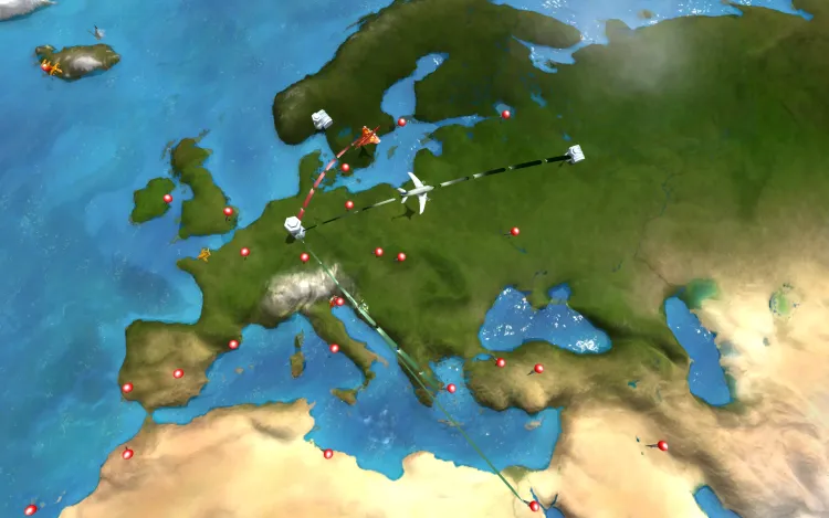 Скриншот Airline Tycoon 2: Falcon Airlines DLC — 4