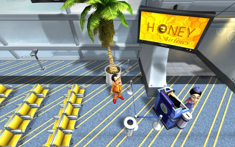 Скриншот Airline Tycoon 2: Honey Airlines DLC — 3