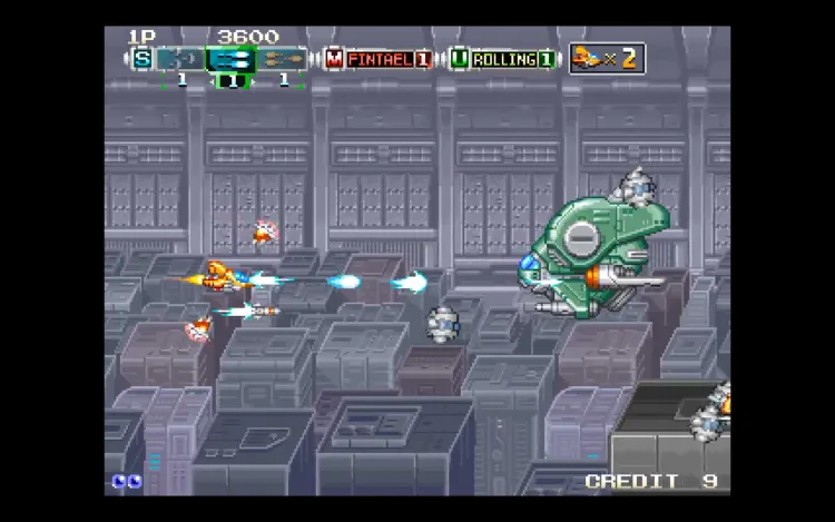 Скриншот Andro Dunos II — 7