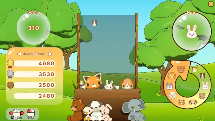 Скриншот Animal Water Pang! — 3