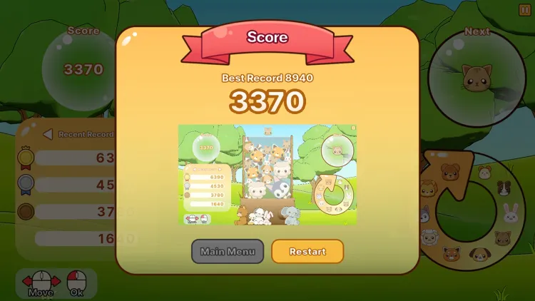 Скриншот Animal Water Pang! — 4