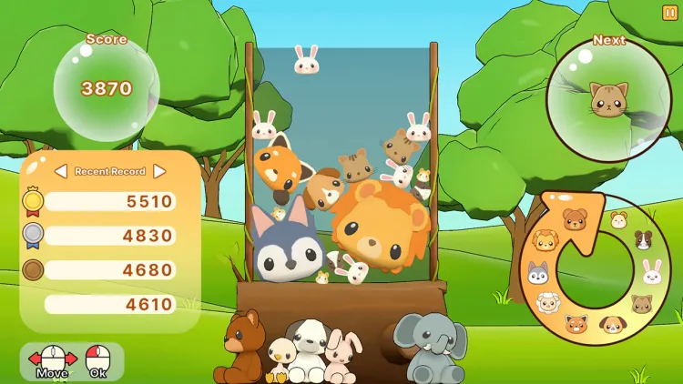 Скриншот Animal Water Pang! — 5