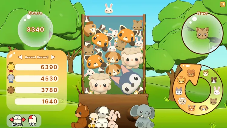 Скриншот Animal Water Pang! — 6
