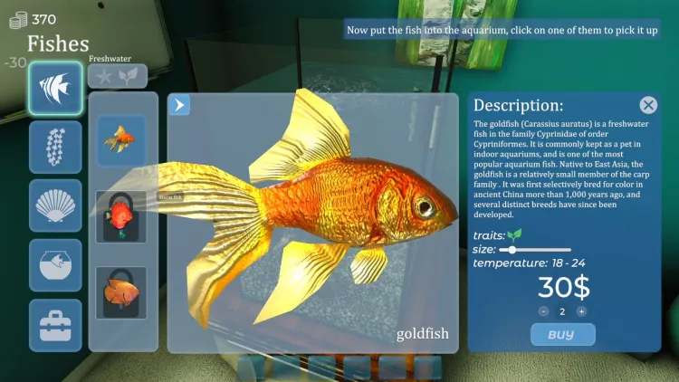 Скриншот Aquarist — 1