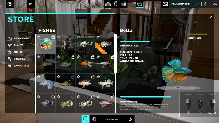 Скриншот Aquarium Designer — 6