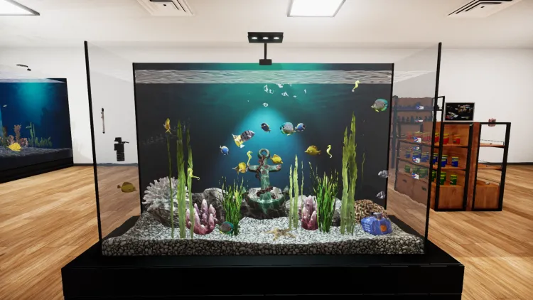 Скриншот Aquatic Store Simulator — 1