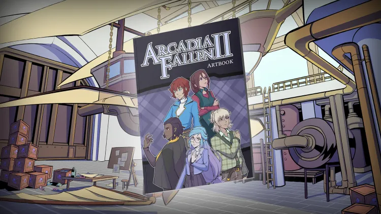 Скриншот Arcadia Fallen II - Art Book — 1