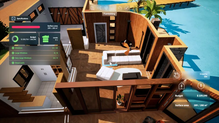 Скриншот Architect Life: A House Design Simulator — 4