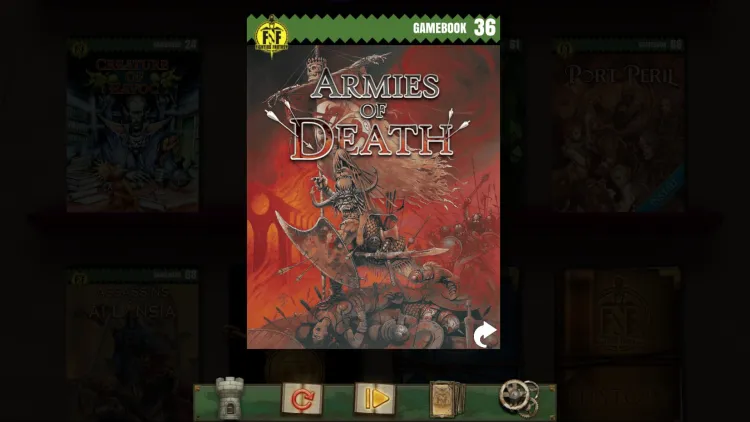 Скриншот Armies of Death (Fighting Fantasy Classics) DLC — 5