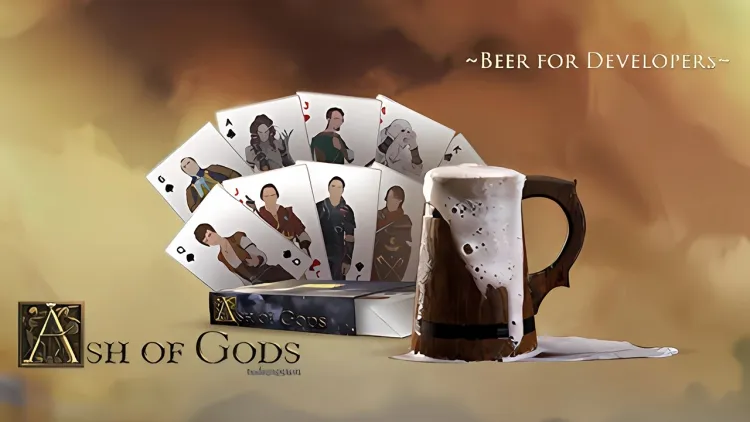 Скриншот Ash of Gods - Beer for Developers DLC — 1