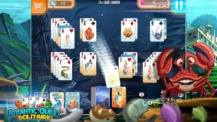 Скриншот Atlantic Quest Solitaire — 6