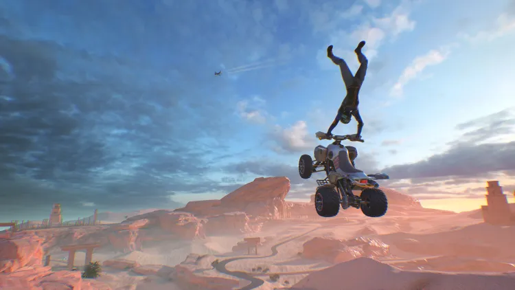 Скриншот ATV Drift & Tricks — 1
