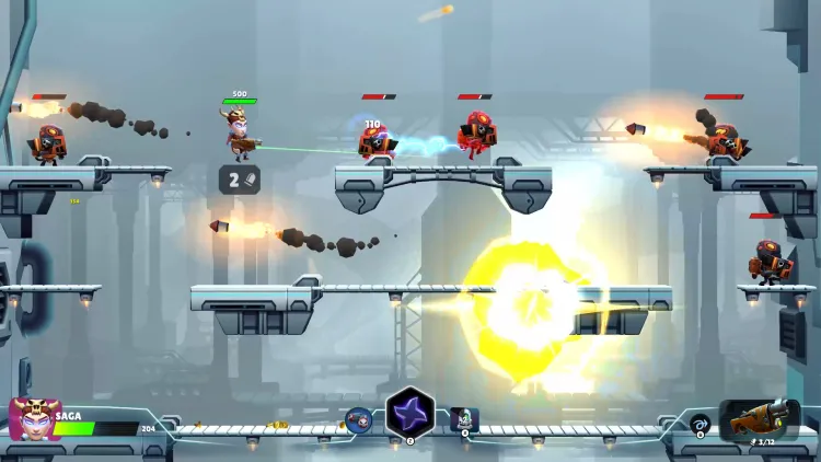 Скриншот Autogun Heroes: Supercharged — 2