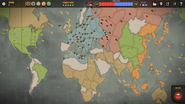 Скриншот Axis & Allies 1942 Online — 2