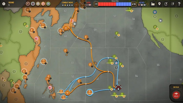Скриншот Axis & Allies 1942 Online — 4