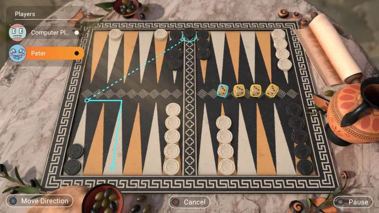 Скриншот Backgammon + Checkers + Mills — 7