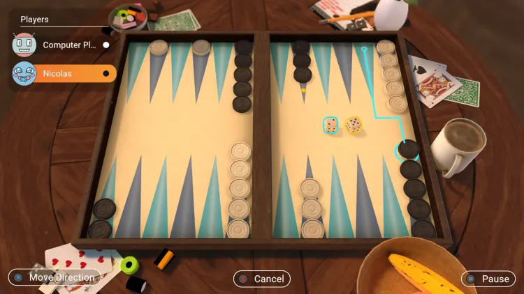 Скриншот Backgammon + Checkers + Mills — 8