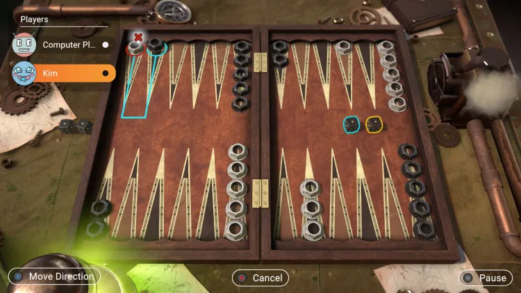 Скриншот Backgammon + Checkers + Mills — 9