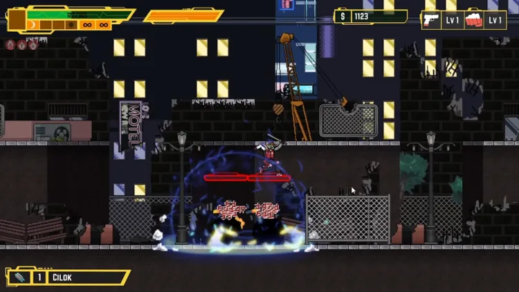 Скриншот Bail Force: Cyberpunk Bounty Hunters — 3