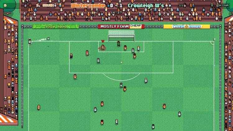 Скриншот Bang Average Football — 5