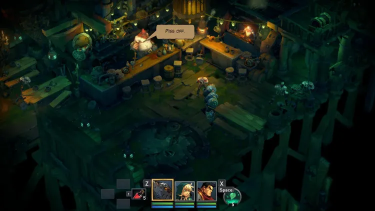 Скриншот Battle Chasers: Nightwar — 2