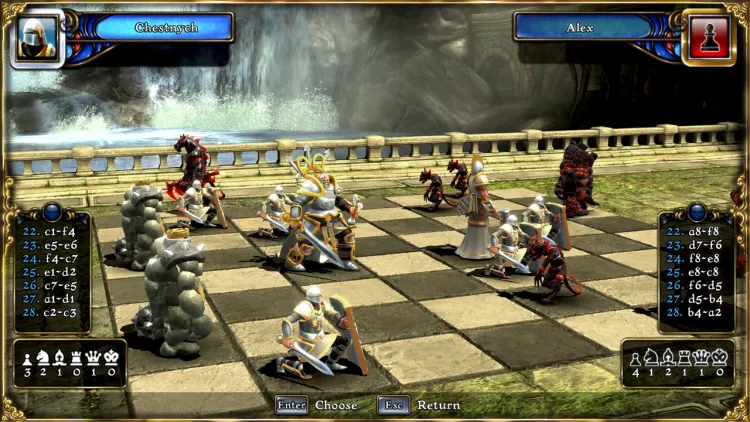 Скриншот Battle vs Chess — 1