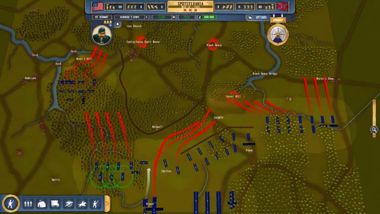 Скриншот Battleplan : American Civil War — 2
