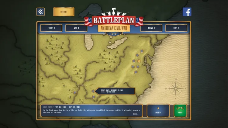 Скриншот Battleplan : American Civil War — 6