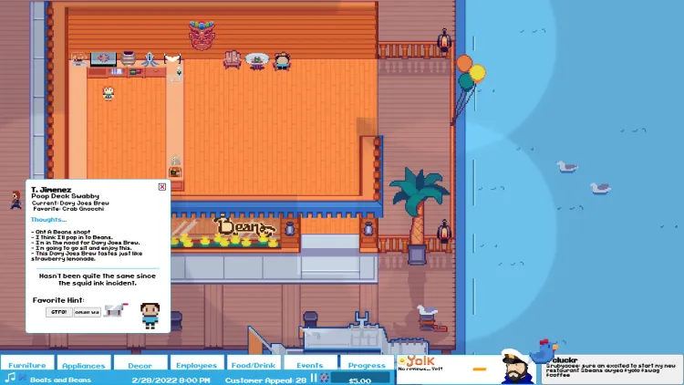 Скриншот Beans: The Coffee Shop Simulator — 5