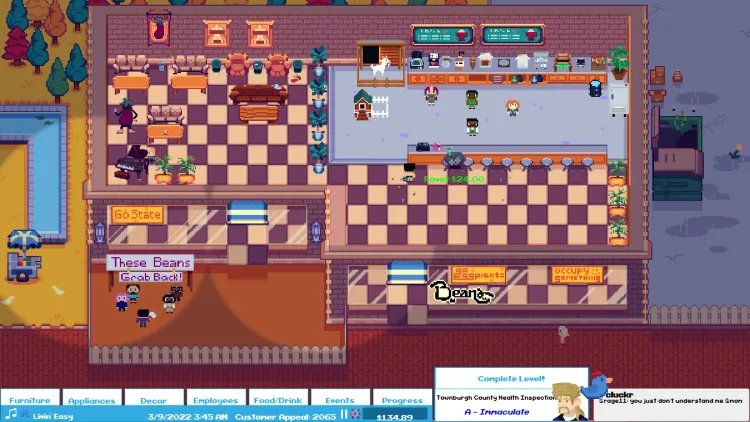 Скриншот Beans: The Coffee Shop Simulator — 7