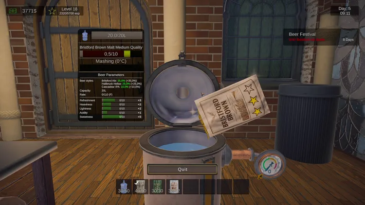 Скриншот Beer Manufacture Simulator — 9