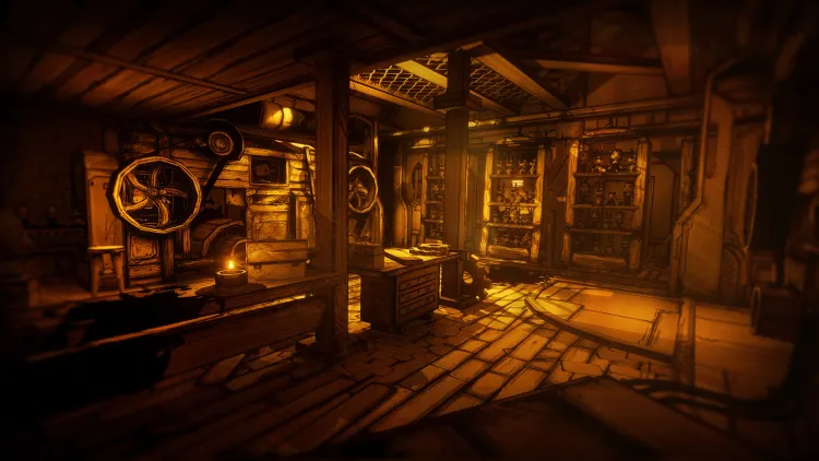 Скриншот Bendy and the Ink Machine — 4