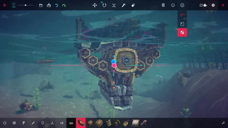 Скриншот Besiege: The Splintered Sea DLC — 4