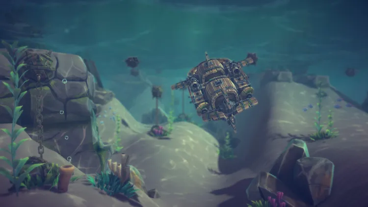 Скриншот Besiege: The Splintered Sea DLC — 5