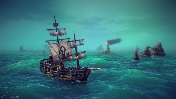 Скриншот Besiege: The Splintered Sea DLC — 6