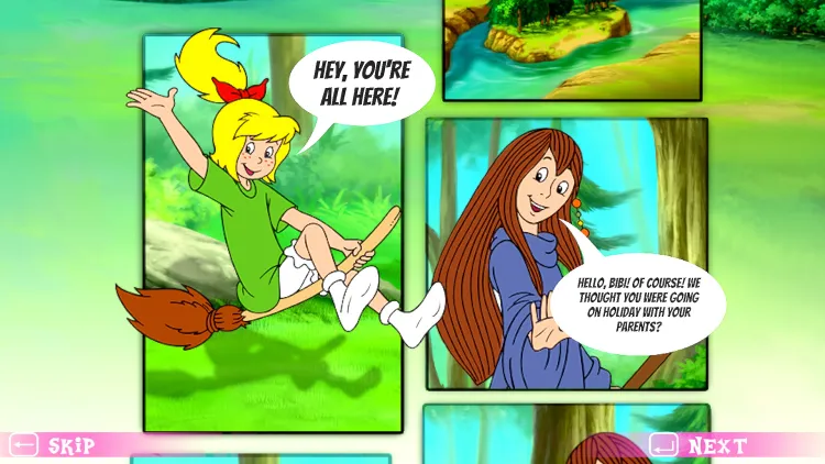 Скриншот Bibi Blocksberg - Big Broom Race 3 — 5